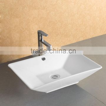 Cheap Price Durable White Ceramic Art Basin