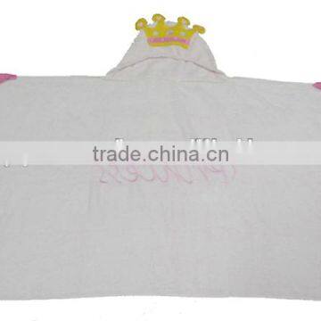 Crown Princess Terry Cotton Hooded Towel