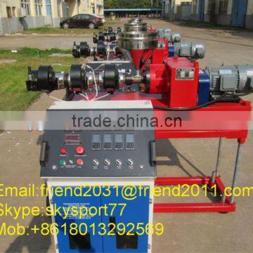 Plastic PVC soft extruder machine small lab