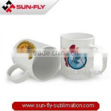 2015 OEM New Sublimation Polymer White Mug 11oz (SFP-PM01)