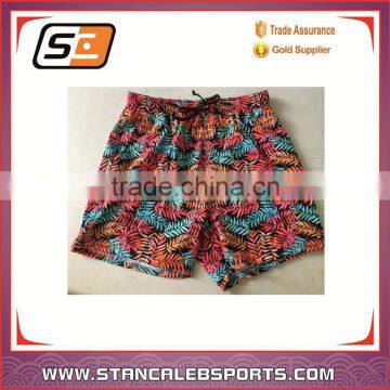 Stan Caleb Sublimated Fashion Swimwear Mens Custom Swimwear Swim Trunks