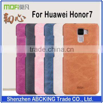 Original Mofi Brand Coque PU Leather cover For Huawei Honor7