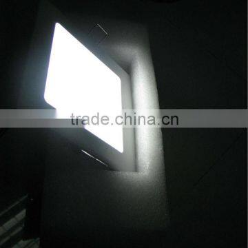 Surface mounted panel led light warm white color