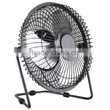 8" USB Metal Ventilator 360 Rotate Mini Cooler Desktop pc Laptop Cooling Fan photo-6