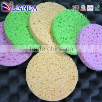 China gold supply!Colorful face washing sponge