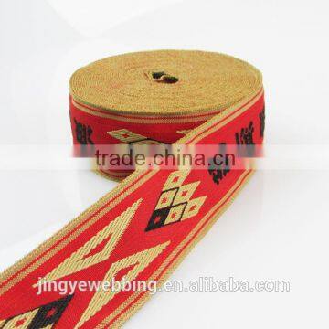 Decorative Ribbon Personal Pattern Woven Jacquard Polyester Garment Webbing photo-2
