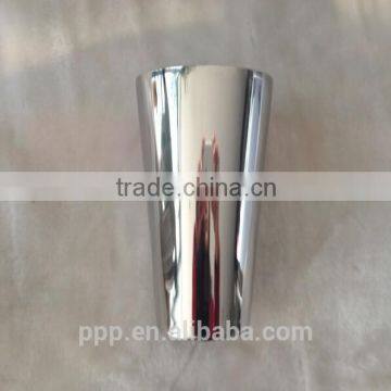 Fine polished insulated wine cup /safe grade vacuu layer drinking tumbler/mirror effect smoothy beer cup