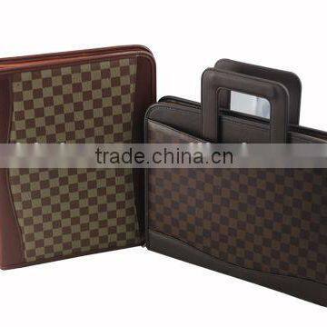 Pu Business with handle for Brazil briefcase/leather portfolio