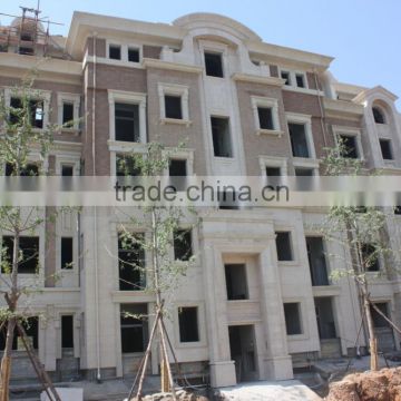 Bank building facade decoration limestone exterior wall designs