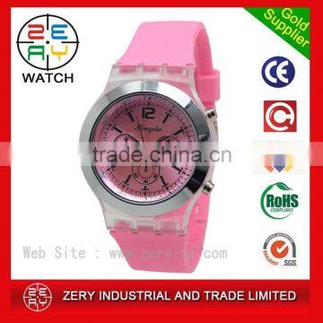 Custom Logo Printed Retro Watch, Silicone Strap Retro Watch R0663 photo-4