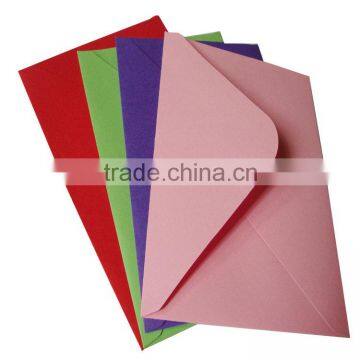 color lined paper envelopes