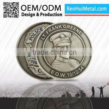 2016 Best Hotsell Cheap Custom Plating 18k Gold Coins