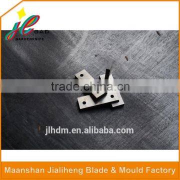 High power utility cutting knife and blade for zerma rubber shredder machine