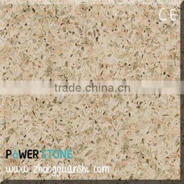 Almonds Beige artificial stone kitchen counter top