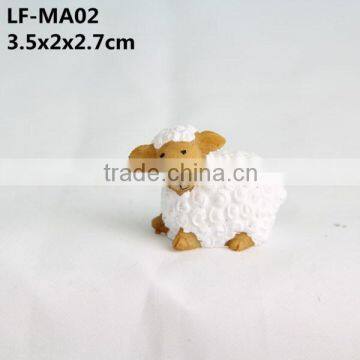 Garden sheep figurines resin animal statues