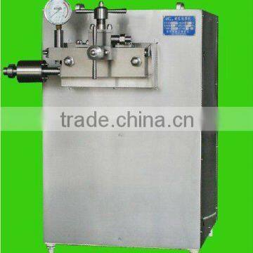 Milk High pressure homogenizer