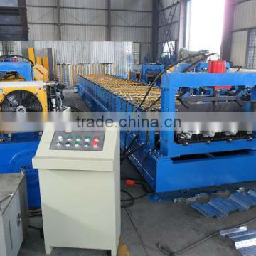 steel floor decking forming machine/metal deck floor covering machine