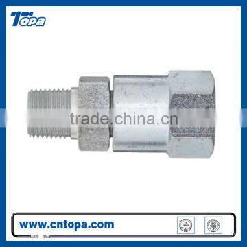 China products carbon steel ball valve MNPT hose fitting