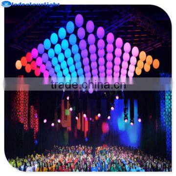 Ledcolourliht Shenzen suppliers DMX512 RGB kenetic sphere ball