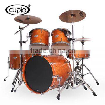 High class wood lacquer 6pcs Drum Set