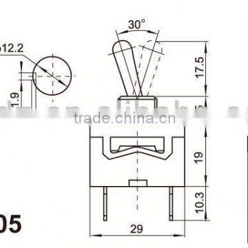Machinery Toggle Switch,on off on Toggle Switch,micro Toggle Switch photo-3