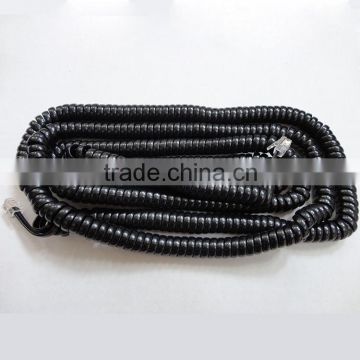 30AWG 7x0.10mm copper stranded pp core connecting telephone cable with ROHS certificate