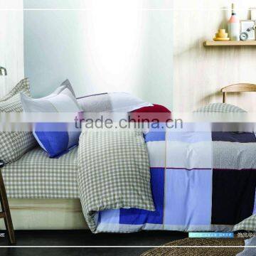 Cotton Queen Bed Sheet Set 4 Piece Bedding Set, Flat Sheet, Fitted Sheet and 2 Pillow Cases- Breathable, Cozy & Comfortable