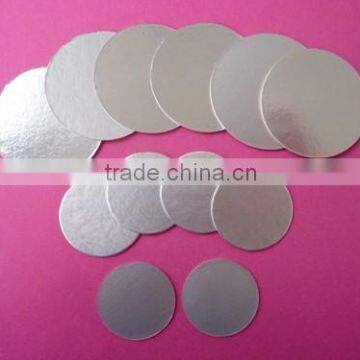Round Customized Diameter Die Cut Induction Pressure-sensitive Liner photo-2