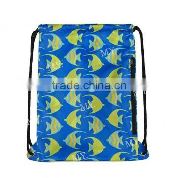 Waterproof promotional drawstring bag