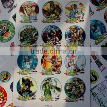 Paper cute cartoon sticker for kids printing