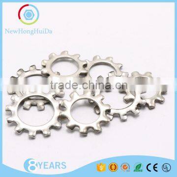 Factory price 304 stainless steel External tooth lock washer