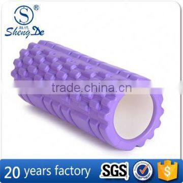 High Density EVA Hollow Solid Rubber Yoga Roller, Fashion Hollow Roller, Factory Foam Roller