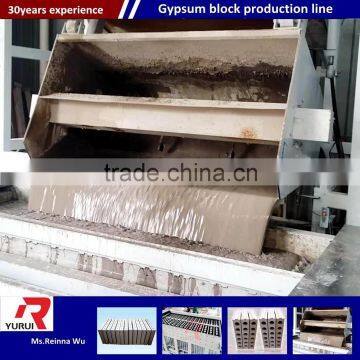 JH-GBL 20,000~300,000sqm Gypsum Block Construction Machine Line /gypsum Block Production Line