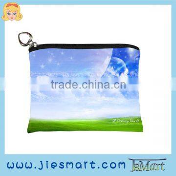 JSMART photo bag sublimatino printing picture printing change purse souvenir