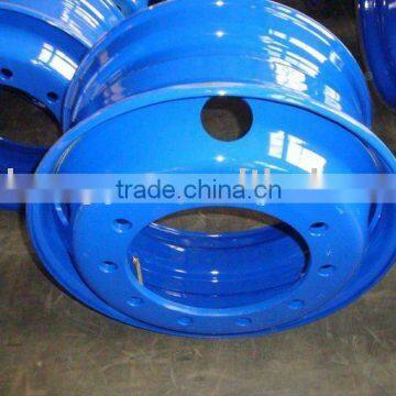 Truck steel wheel rim