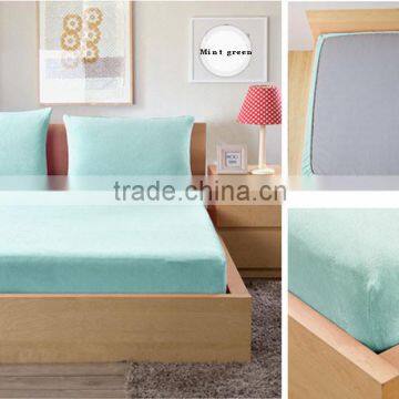 Cheap Full King Size Anti Bed Bug Waterproof Memory Foam Mattress Protector photo-3