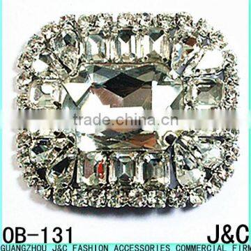 Black Diamond Glass Stone With Rhinestone Lady Fashion Shoes Ornaments photo-2