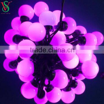 50mm christmas party led big ball lamp string lights