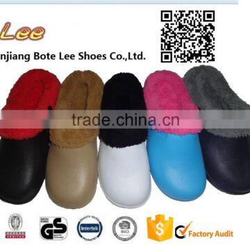 2015 new men & women kids winter casual fur lining warm indoor & outdoor eva fur lining clogs shoes slipper