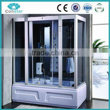 2016 New hot whirlpool steam manufacturer massage tempered glass bathroom shower enclosure /shower cabin /shower room