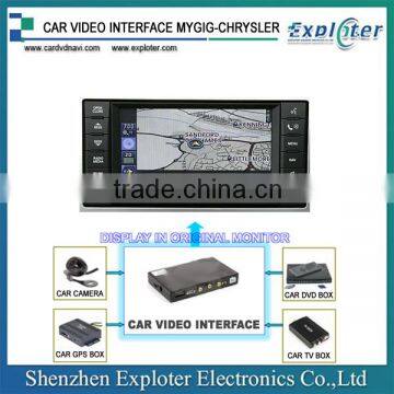 2010-2014 CHRYSLER 200 video interface MyGig system