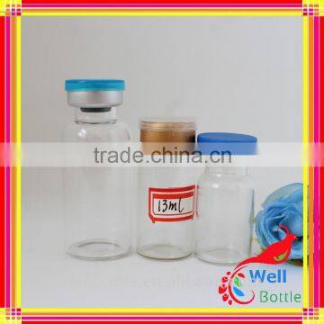 10ml glass bottles with cap for pill bottle with flip top cap for medical sterile bottle