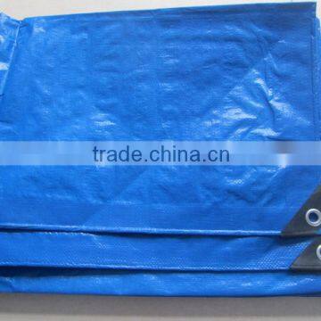 China weaving fabric polyethylene tarp / tent fabric / two colored plastic sheets