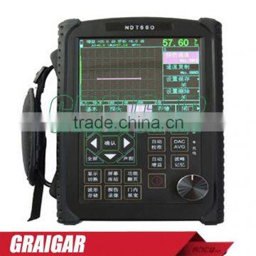 NEW NDT660 ultrasonic flaw detector A key to calibrate