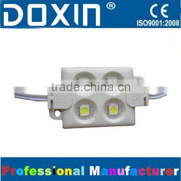 ABS injection IP65 waterproof SMD5050 led module 4pcs LEDS lights