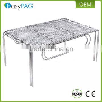 Multifunction 2 Pcs Stainless Steel Sliver Home Kitchen Organizer Rack photo-2