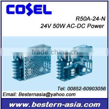 Cosel R50A-24-N 50W 24V AC-DC Power Supply