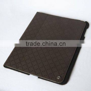 Brown PU Leather Tablet Pc Pouch Bag