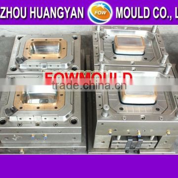 plastic thin wall square storage box mould