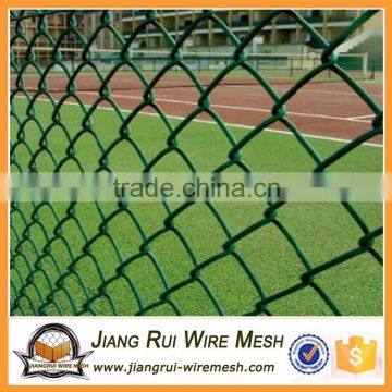 chain link fence / vinyl coated chain link fence